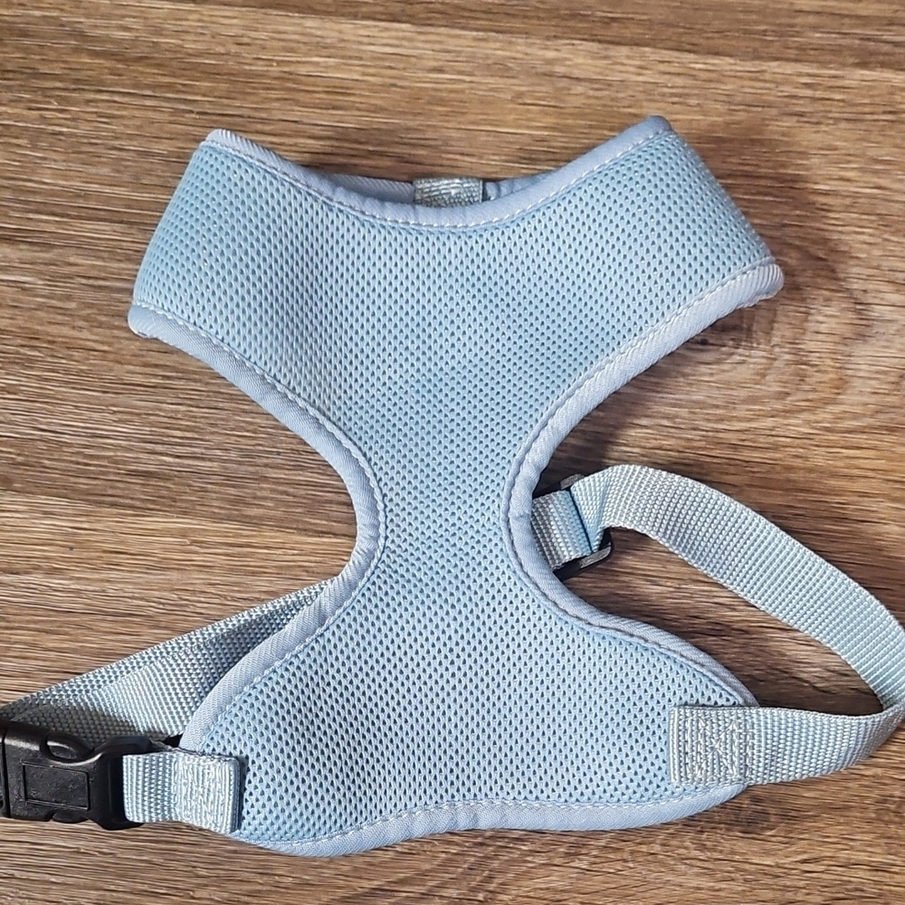 Light Blue Mesh Dog Harness